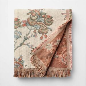 50”x60" Allover Floral Jacquard Throw Multi Color - Threshold Studio McGee